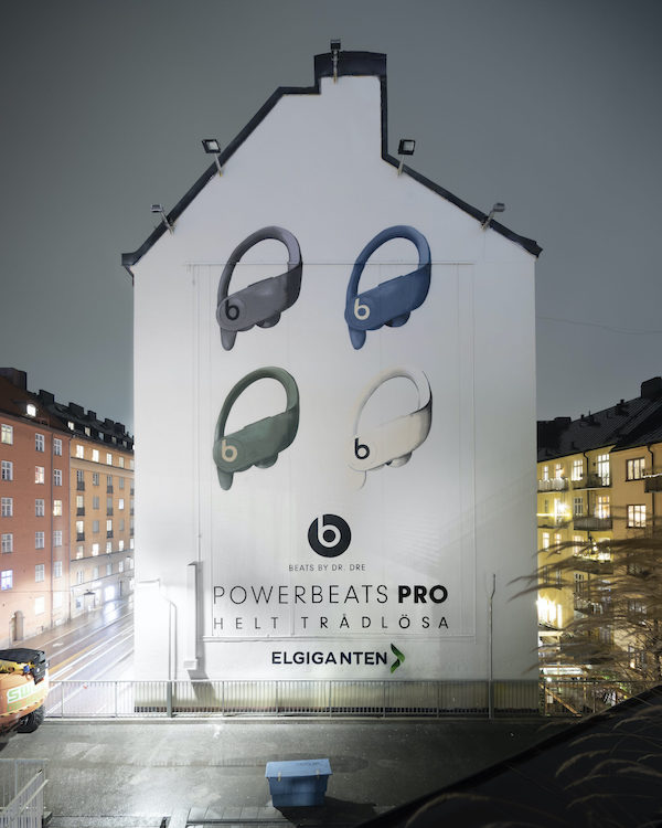 Muralmåning Hornstull - Beats by Dre